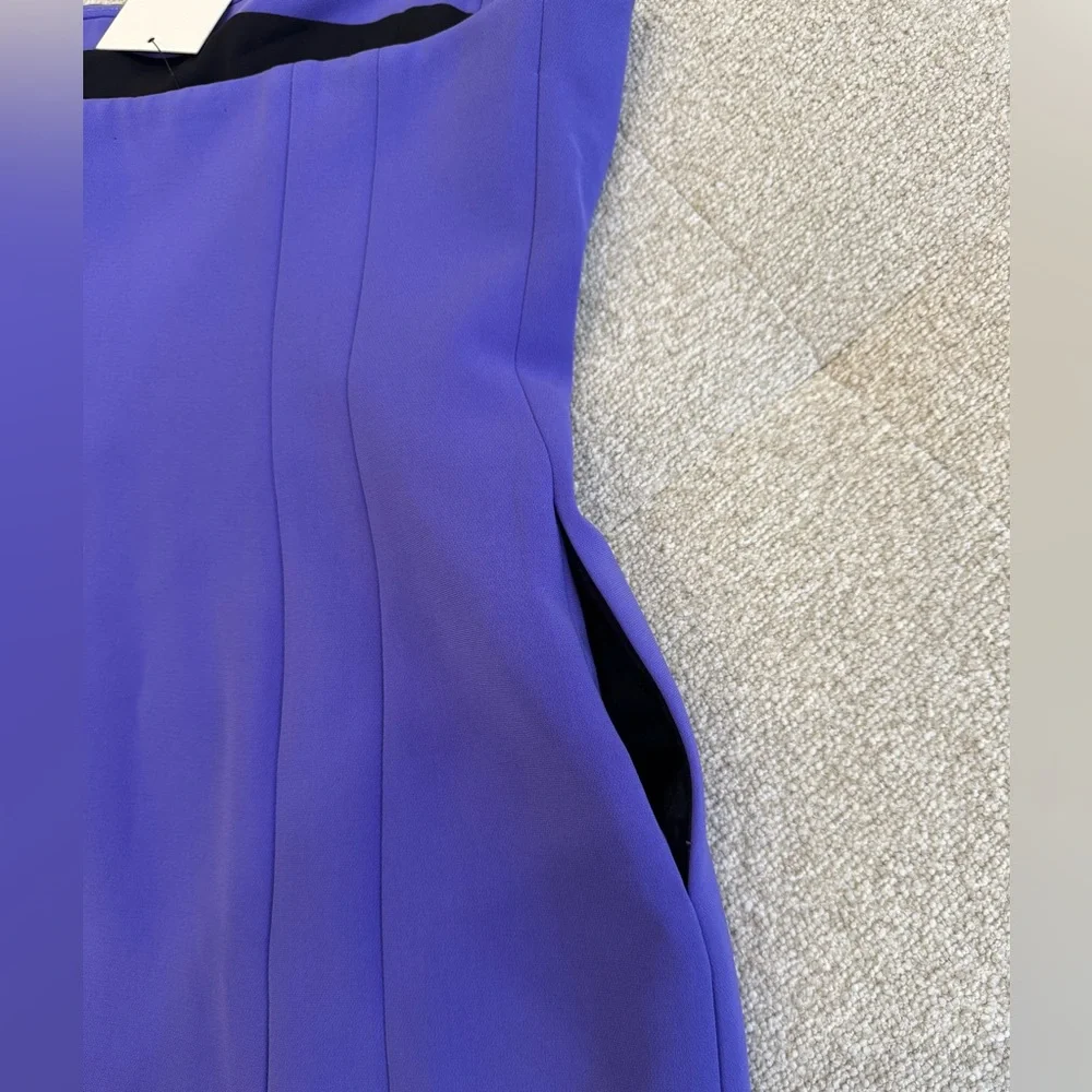 NWT ALC Women's Purple Elsie Strapless Mini Dress- Size 6 - Picture 8 of 8